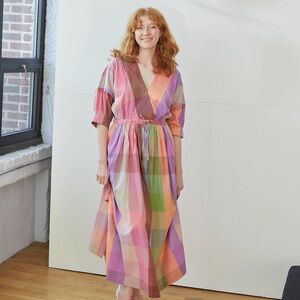 Rujuta Sheth Malibu Dress - Merida Chex Size M/L